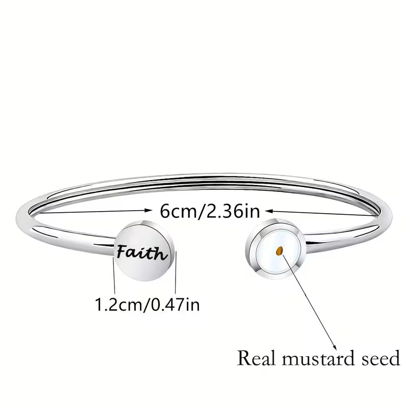 Blessed & Bold “Faith Like a Mustard Seed” Bangle