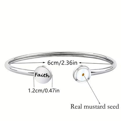 Blessed & Bold “Faith Like a Mustard Seed” Bangle