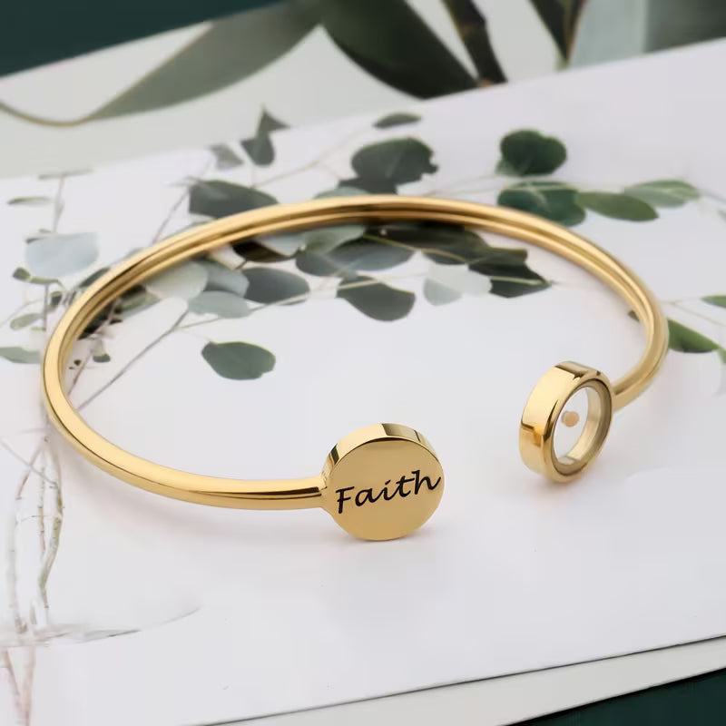 Blessed & Bold “Faith Like a Mustard Seed” Bangle