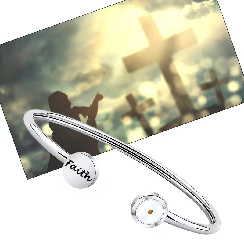 Blessed & Bold “Faith Like a Mustard Seed” Bangle