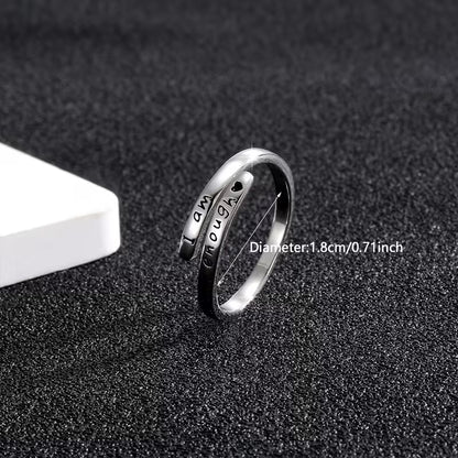 Blessed & Bold “I Am Enough” Ring