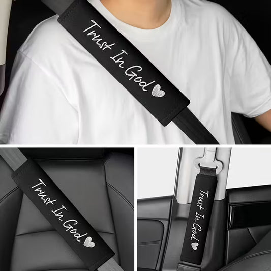 Blessed & Bold “Trust in God” Seatbelt Covers